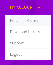 My Account, Purchase History in ZetaMatic.com