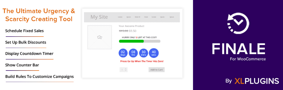 Finale Lite – Sales Countdown Timer & Discount for WooCommerce