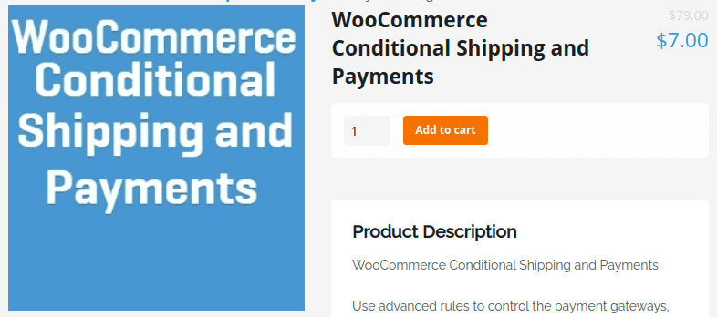 WooCommerce Conditional Shipping and Payments