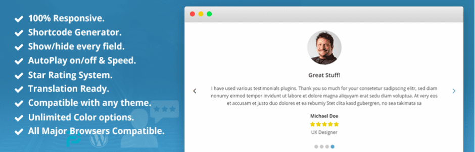 Testimonial – Best Testimonial Slider Plugin for WordPress