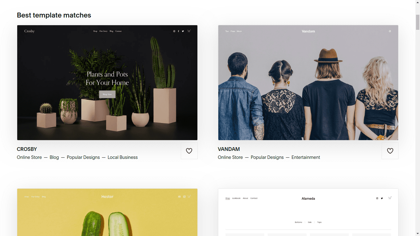 Squarespace Templates