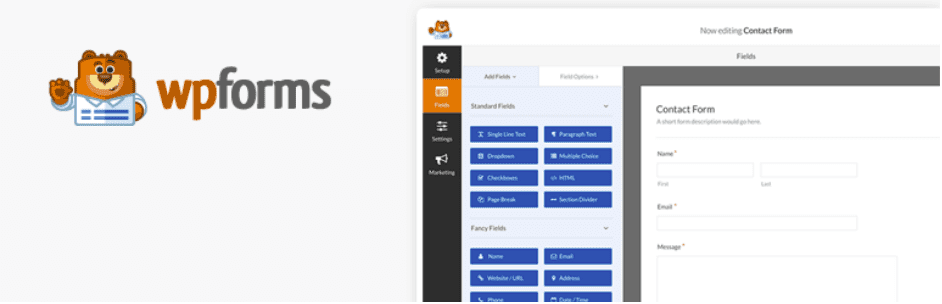 WP Forms, WordPress plugin