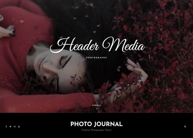 photo journal, WordPress Theme for Photographers