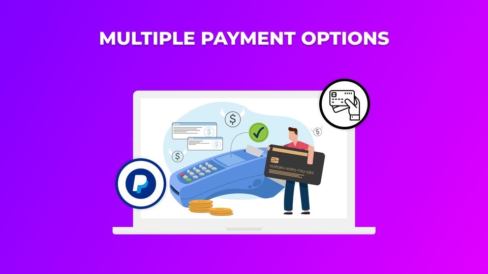 Multiple payment options