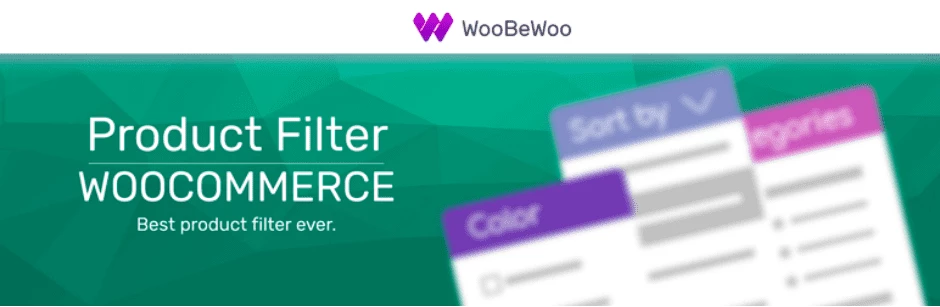 Product Filter WooBeWoo