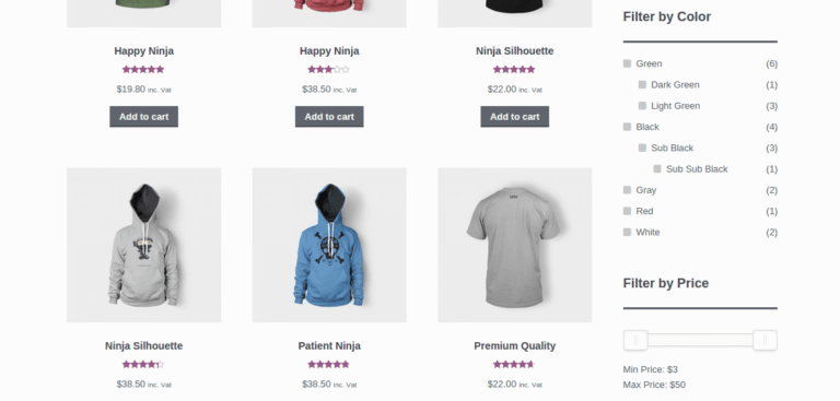 7 Best Free WooCommerce Product Filter Plugins - ZetaMatic