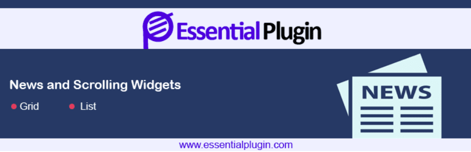 WP News and Scrolling Widgets -WordPress News Plugin
