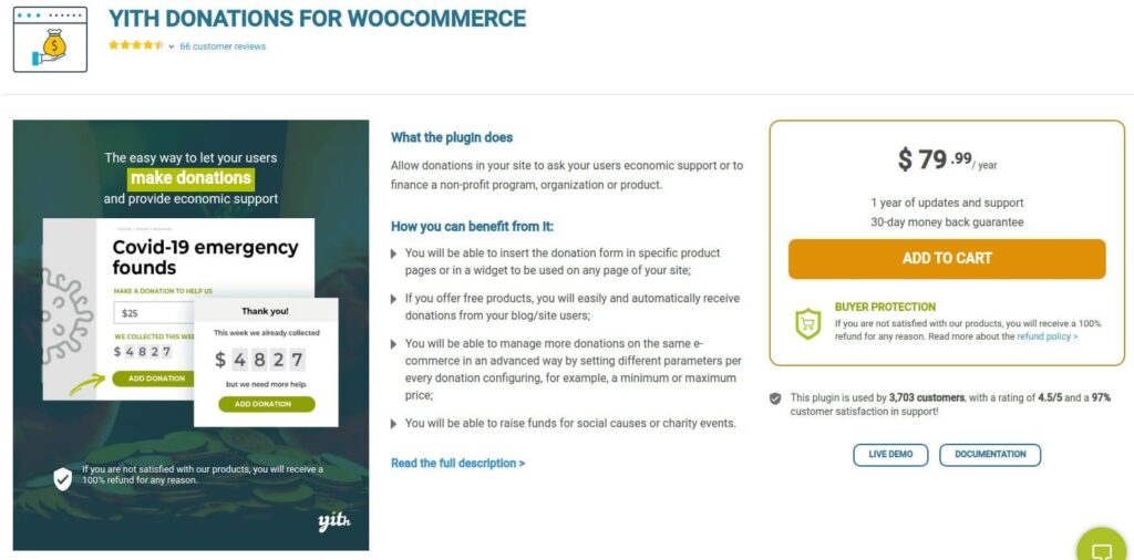 YITH Donations for WooCommerce