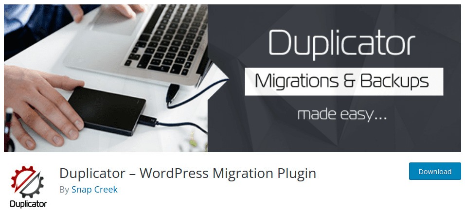 Duplicator – WordPress Migration Plugin