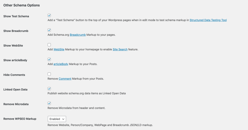 Schema App Structured Data