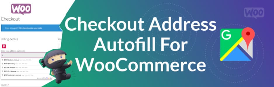 Checkout Address Autofill for WooCommerce, WordPress Plugins