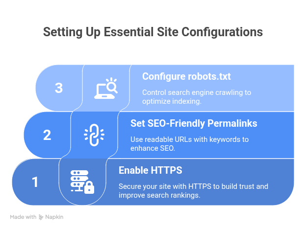 SEO, Essential Site-Wide Configurations