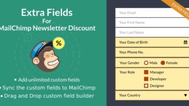 Extra Fields For MailChimp Newsletter Discount